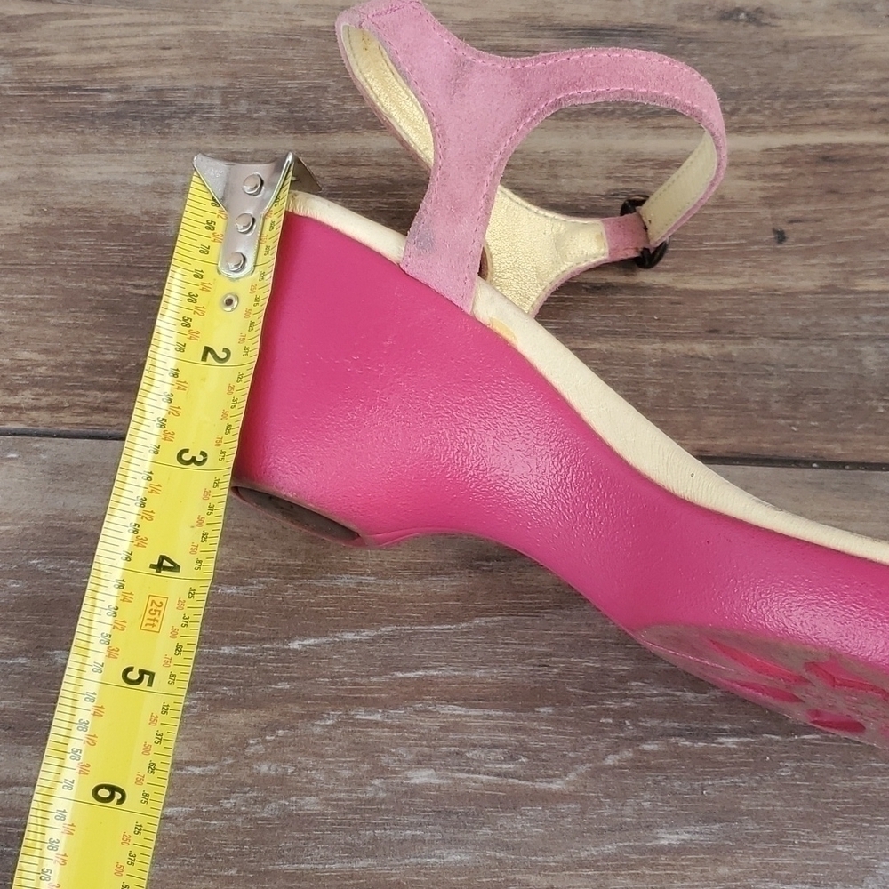 Camper Y2K heels ankle strap shoes sandals sz 40 us 7 - Picture 11 of 12
